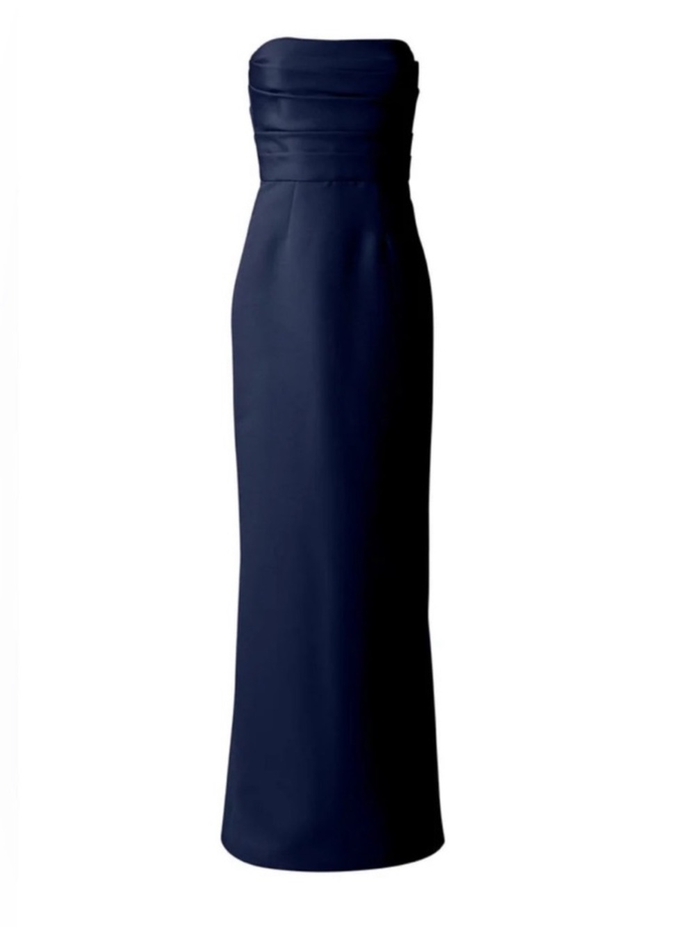 Amsale Sonia Bridesmaid Dress Navy